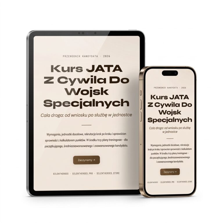 Kurs JATA 2027 – z cywila do Wojsk Specjalnych. Przewodnik kandydata