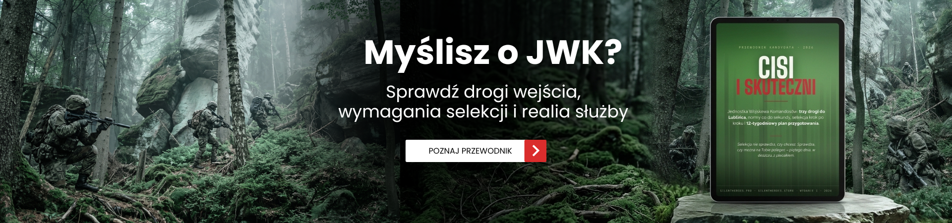 JWK. Cisi i Skuteczni — przewodnik kandydata 2026. Silent Heroes